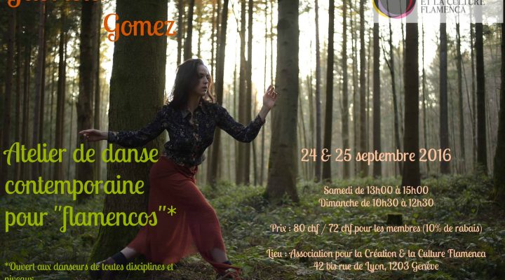 OFFRE DE LA RENTREE : atelier de danse contemporaine !